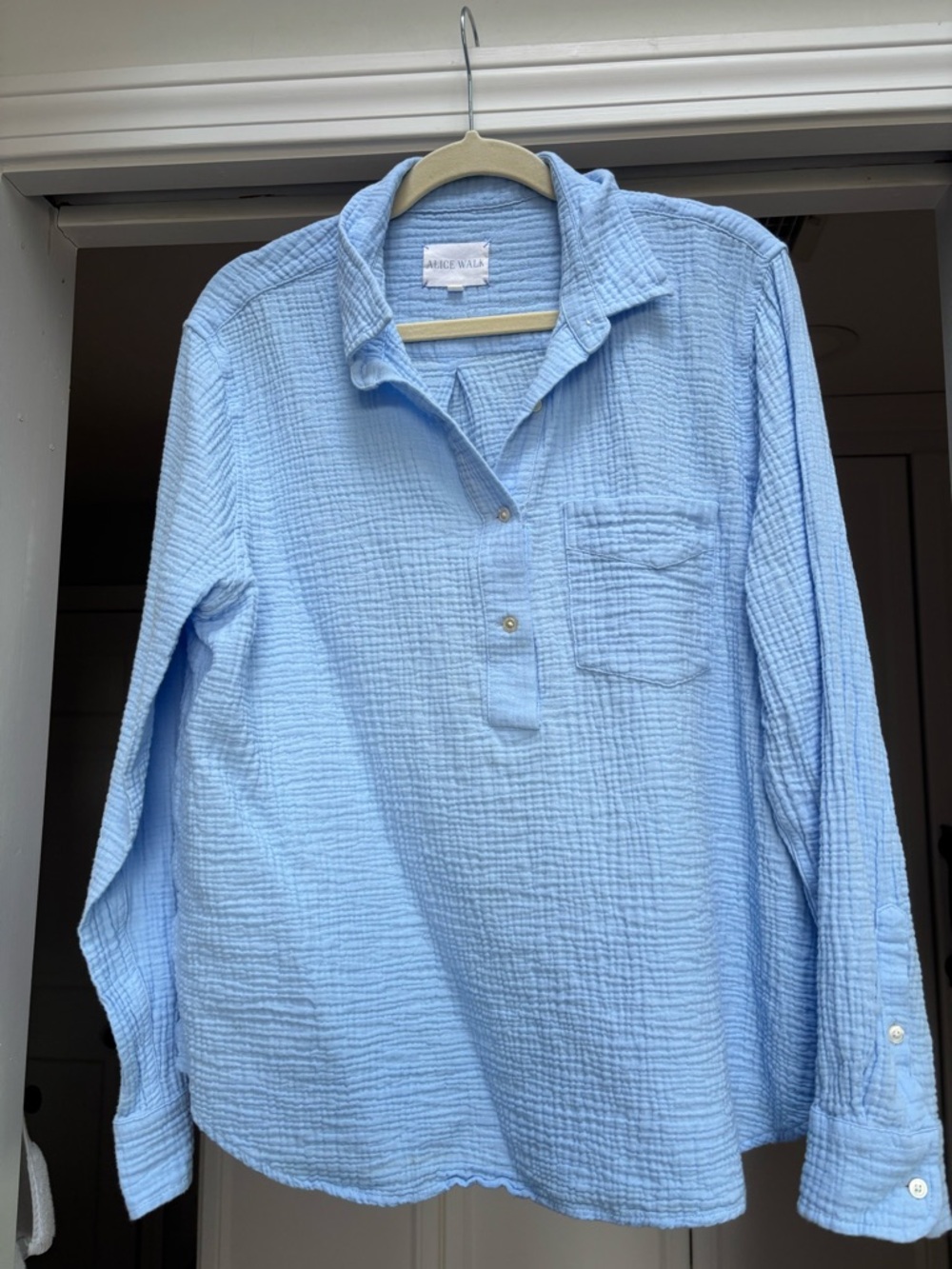 Alice Walk THE ORGANIC COTTON CLOUD TOP - TRIPLE GAUZE